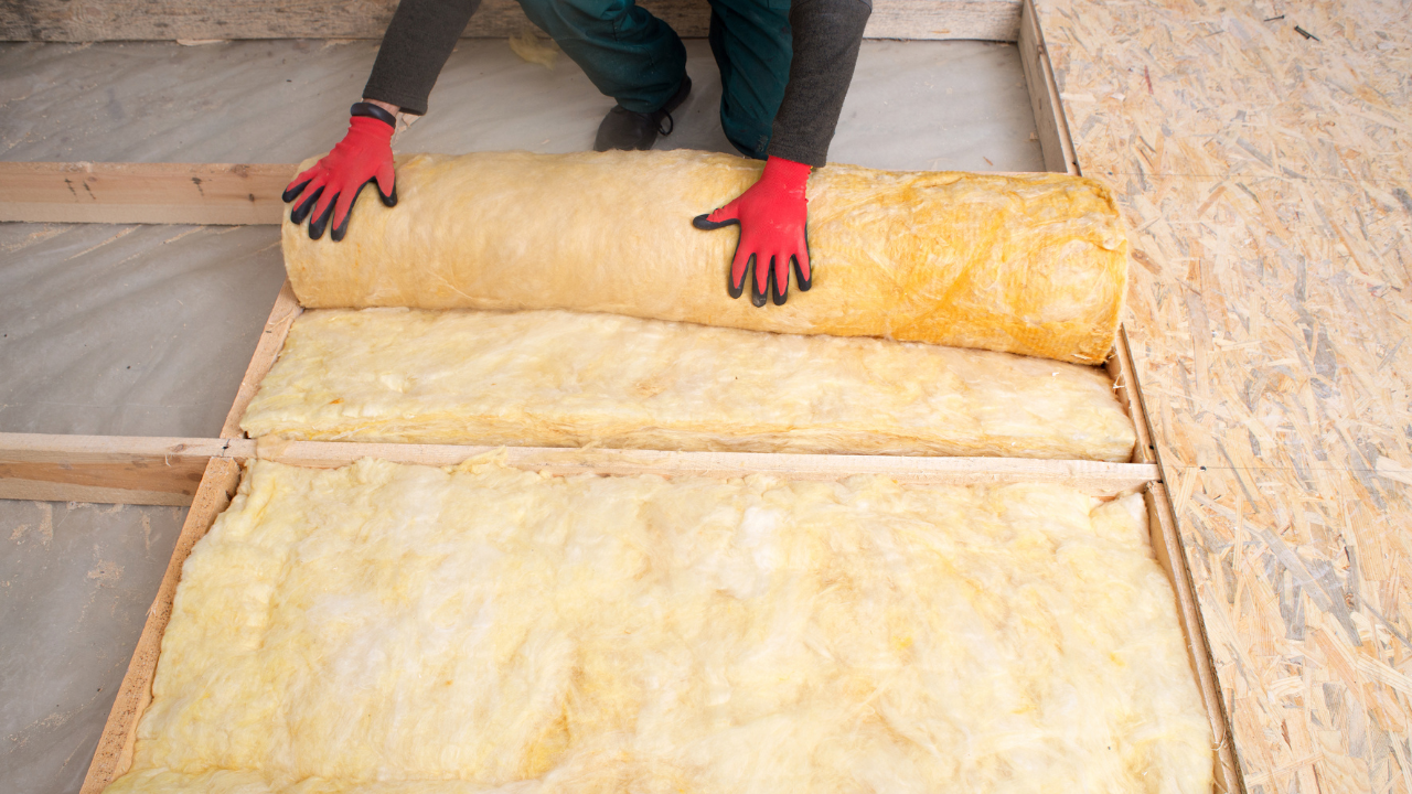 loft insulation installation